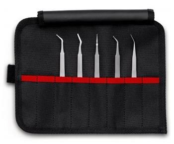 Knipex, 92 00 03, Sada presných pinzet SMD, 5 ks