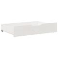 vidaXL Zásuvky pod posteľ 2 ks biele 85x55x17 cm masívna borovica