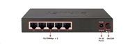 Planet FSD-503 Switch, 5x 10/100Base-TX, 10", kov, fanless