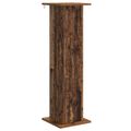 vidaXL Stojan na rastliny 2 ks Staré drevo 30,5 x 30 x 100,5 cm