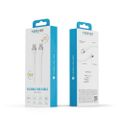 Forever Flexible kábel USB-C - USB-C 2,0 m 100W biely