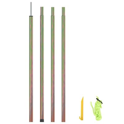 vidaXL Tyč na tieniacu plachtu 250 cm pozinkovaná oceľ