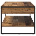 vidaXL Konferenčný stolík Staré drevo 80 x 50 x 40 cm Kompozitné drevo