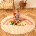 Hracia podložka prešívaná Boho Rainbow 1.5 m