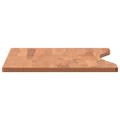 vidaXL Stolová doska 80x(36-40)x1,5 cm masívny buk