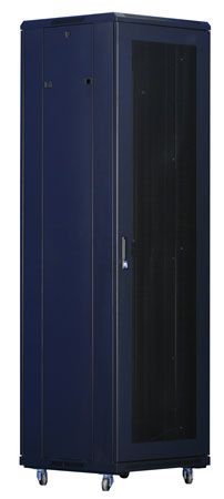 XtendLan 42U/800x1200 stojanový, černý, perforované dveře a záda Rozvadec, 19", stojanový, rozebíratelný, výška 42U, 800 x 1200, perforované dvere a záda, vcetne zemnicu, cerný