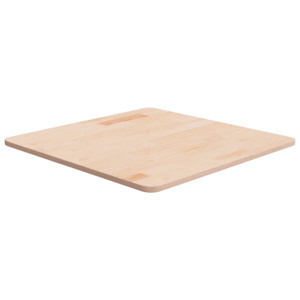 vidaXL Štvorcová stolová doska 60x60x1,5 cm neošetrený dubový masív