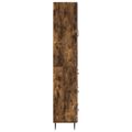 vidaXL Sada skríň 2 ks 66 x 34,5 x 90 cm Kompozitné drevo Dymový dub