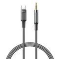 XO kábel audio NB-R279B USB-C - jack 3,5 mm 1,0 m čierny
