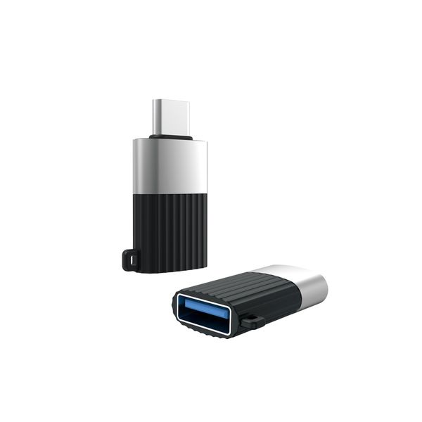 XO adaptér NB149-F USB - USB-C čierny OTG