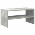 vidaXL Regál na topánky stohovateľné betónovo sivé 60x30x30,5 cm