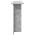 vidaXL Konzolový stôl Betónovo sivá 100 x 30 x 75 cm Kompozitné drevo