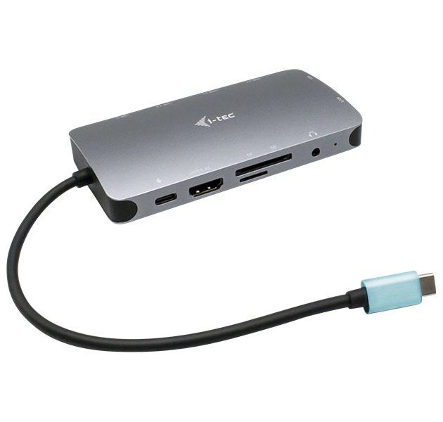 i-tec dokovacia stanica USB-C Metal Nano Dock HDMI/VGA with LAN + Power Delivery 100W + nabíjačka 100W (bundle)