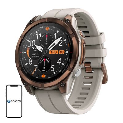 Inteligentné hodinky ZEBLAZE Stratos 4 Pro, hnedé