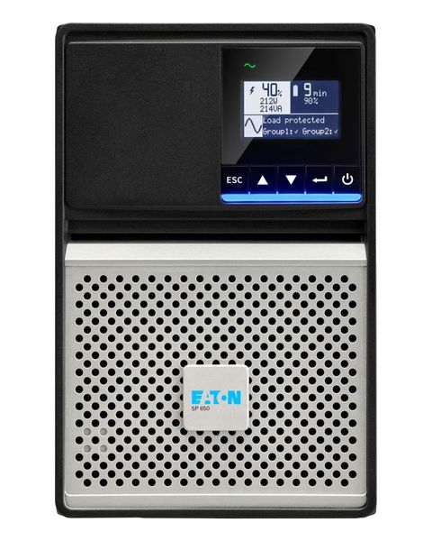Eaton 5P 650i G2 Záložní zdroj, 1/1 fáze, 650VA, 520W, tower, 4× IEC C13, 1× IEC C14