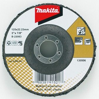 Makita vybrušovací kotúč 125 mm
