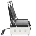 vidaXL Panini gril s dvojitým drážkovaním 3600 W 57x30,5x20 cm