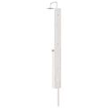 vidaXL Externá sprcha 246 cm Biela