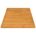 vidaXL Kúpeľňová predložka Hnedá 100 x 55 cm Pevné akáciové drevo