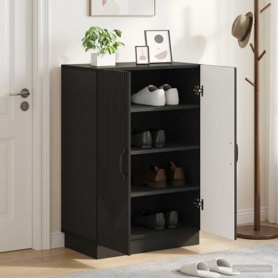 vidaXL Skriňa na topánky HOORN 59,5 x 39,5 x 87 cm Kompozitné drevo