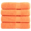 vidaXL Prémiové osušky SOLUND 4 ks oranžová 70x140 cm 600 g/m2