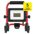 LED reflektor ELION 20W, červeno-čierny, IP65, 3000 lm, neutrálna biela