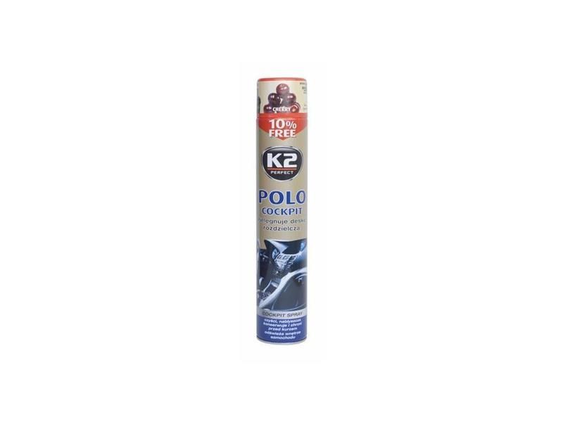 K2 Polo Cockpit Interior Plastic Protector 750ml Cherry