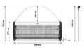 Elektrický lapač komárov a ďalšieho hmyzu TEESA TSA0211, 36W (2x 18W) Elektrický lapač komárov a ďalšieho hmyzu TEESA TSA0211, 36W (2x 18W)