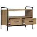 vidaXL TV skrinka 67,5 x 33 x 50 cm Dub artisan Kompozitné drevo