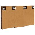 vidaXL Set kabinetov do kúpeľne 3 ks 110 x 10,5 x 60,5 cm