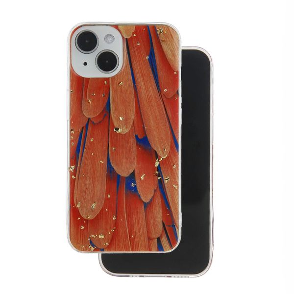Obal Gold Glam pre iPhone 11 oranžový