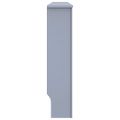 vidaXL Kryt na radiátor antracitový 172x19x81,5 cm MDF