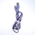 Kábel Maxlife MXUC-04 USB - USB-C 1,0 m 3A fialový