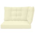 vidaXL Vankúš na vonkajšiu pohovku Polyester Krémová 68,5 x 68,5 cm
