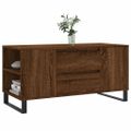 vidaXL Konferenčný stolík hnedý dub 102x44,5x50 cm kompozitné drevo
