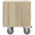 vidaXL Nočný stolík 2 ks Sonoma dub 40,5 x 40 x 48 cm Kompozitné drevo