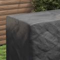 vidaXL Obal na nábytok Jednofarebný Čierna 140 x 70 x 90 cm 210D