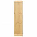 vidaXL Botník Corona 99x32x124,5 cm borovicový masív