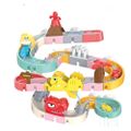DIY Guľôčková dráha do vody Dino 43 ks
