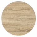 vidaXL Bočná skrinka 2 ks Sonoma dub Ø40 x 50 cm Konštruované drevo