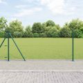 vidaXL Hexagonálne oplotenie s betónovým podstavcom 25 x 1 m Sieťovina