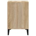 vidaXL TV skrinka dub sonoma 100x35x55 cm spracované drevo