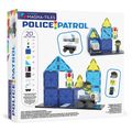 Magnetická stavebnica Police Patrol 20 dielov