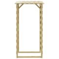 vidaXL Pergola so strechami 4 ks100x90x200 cm impregnované borovicové drevo