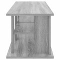 vidaXL Stojan na televízor Sivý Sonoma 96 x 35 x 33,5 cm