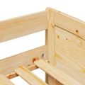 vidaXL Denná posteľ s výsuvným lôžkom bez matraca IRUN 90x200 cm