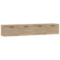 vidaXL Nástenné skrinky 2 ks dub sonoma 100x36,5x35 cm sprac. drevo