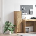vidaXL Highboard Remeselný dub 31.5 x 32 x 122.5 cm