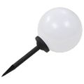 vidaXL Vonkajšie solárne lampy 2 ks 30 cm LED guľové RGB