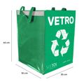 Tašky na triedený odpad SORT EASY 3 BASIC IT, 30x30x40 cm, 3 x 36 l, 3 ks SIXTOL